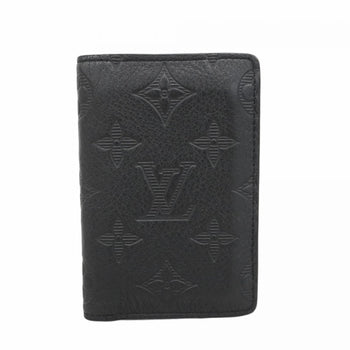 Louis Vuitton Monogram Shadow Organizer De Poche M62899 Black