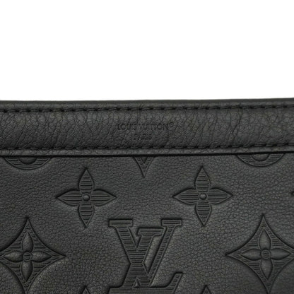 Louis Vuitton Shoulder Bag Monogram Appliqu Shadow Gaston Wearable Wallet M81115 Noir