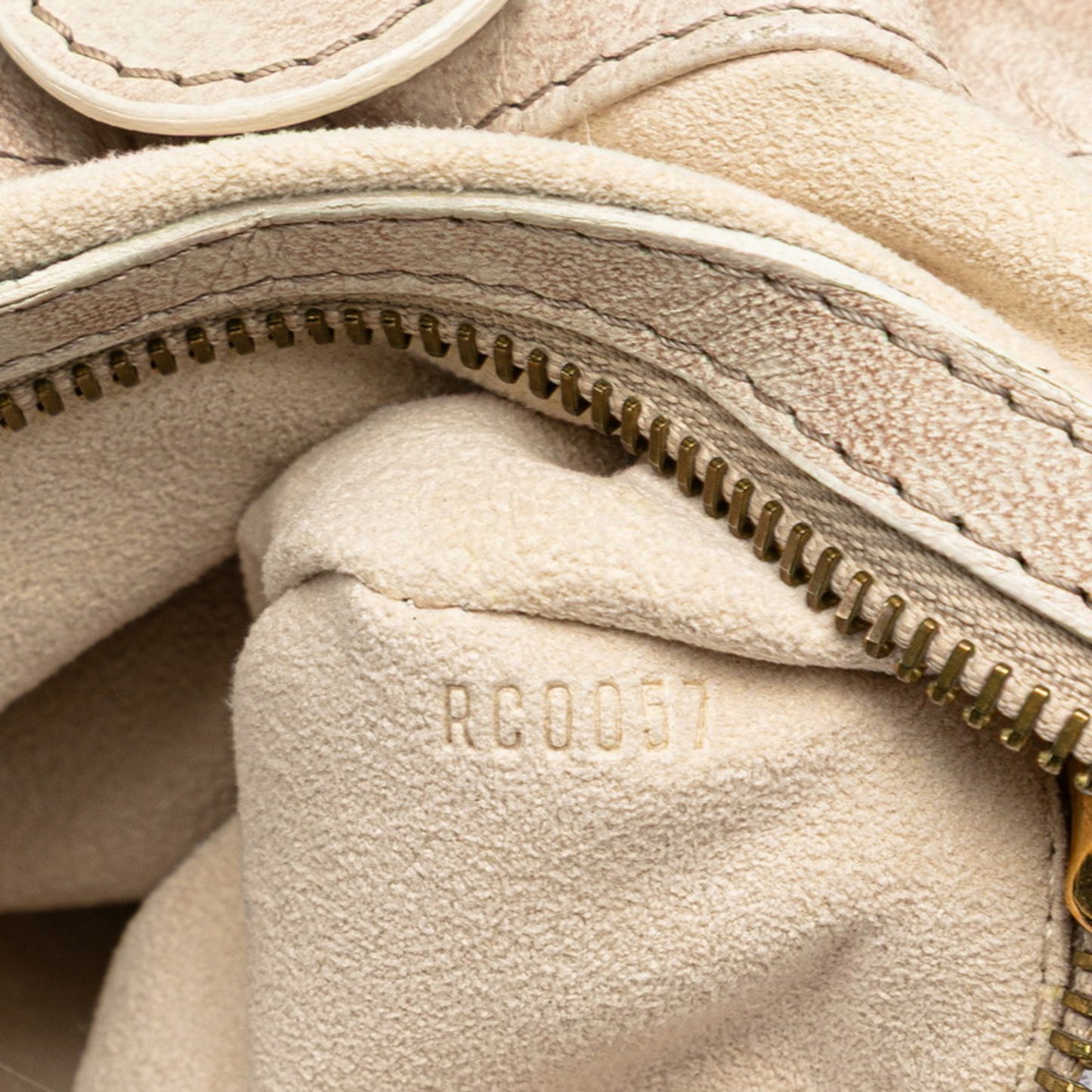 Louis Vuitton Monogram Olympe Stratus Pm Handbag/One-Shoulder Bag M95369 Beige Leather