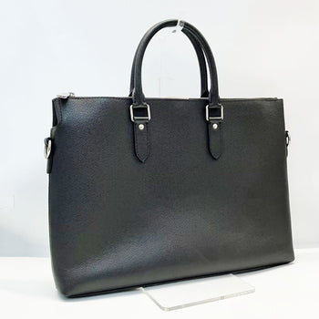 Leather Louis Vuitton Handbag Taiga