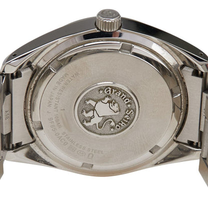 Seiko Grand Heritage Collection Watch 9F85-0Ac0 Quartz Silver Dial Stainless Steel