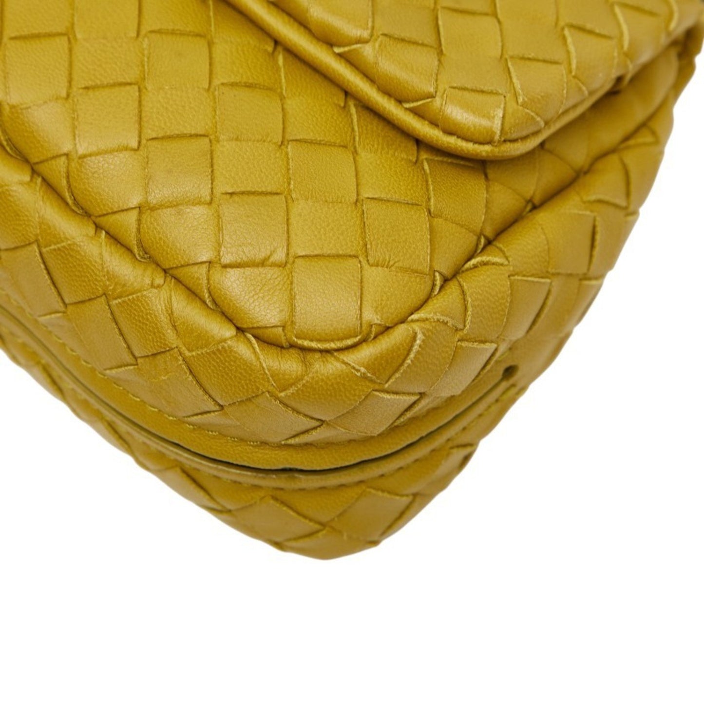 Bottega Veneta Intrecciato Crossbody Shoulder Bag In Green