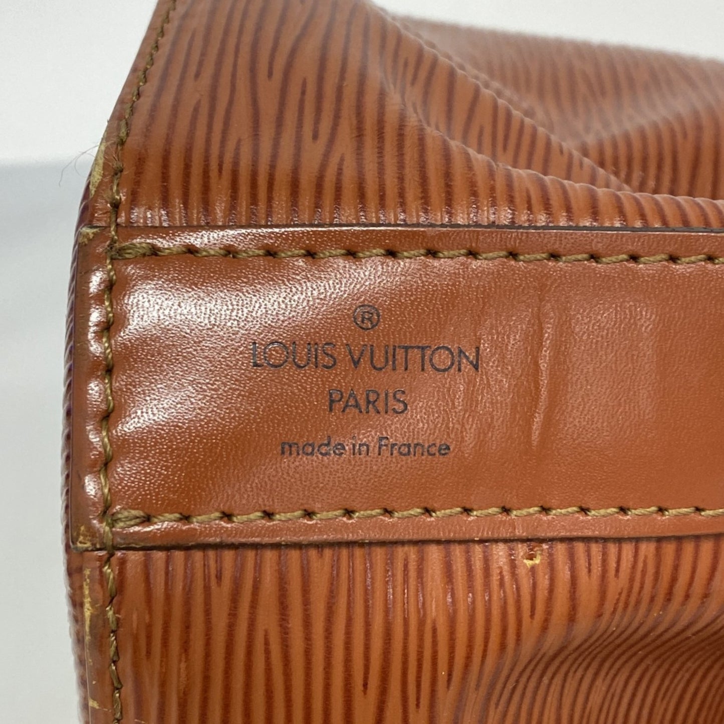 Louis Vuitton Epi Sac De Paul Pm Shoulder Bag M80203 Kenya Brown