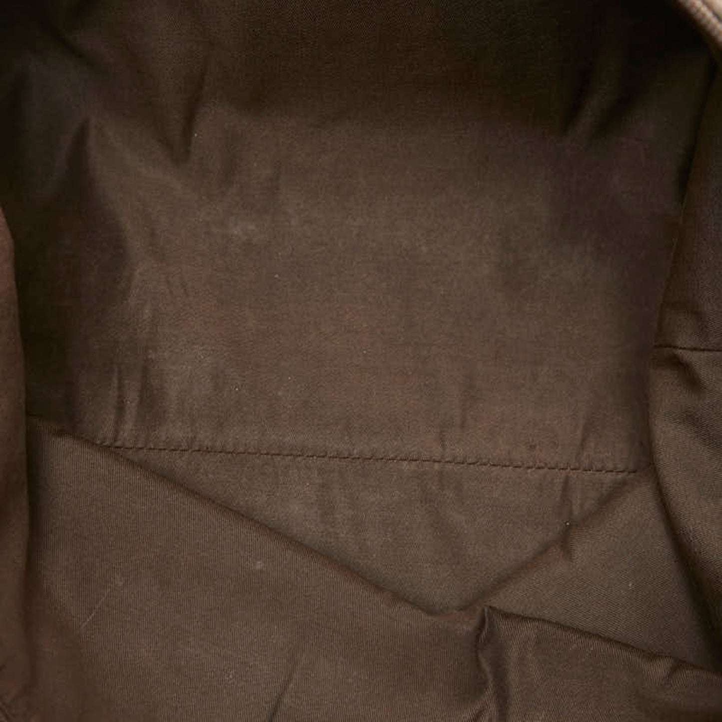 Gucci Gg Nylon Crossbody Shoulder Bag/Messenger Bag 190628 Brown