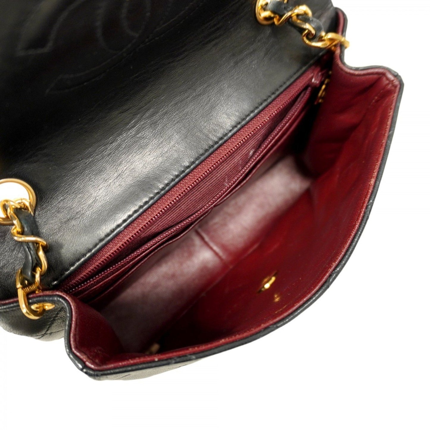 Chanel Mini Matelasse Shoulder Bag With Chain Bag