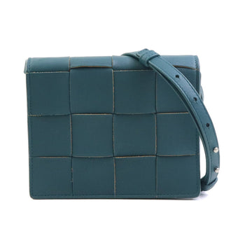 Bottega Veneta Shoulder Bag Leather Dark Green