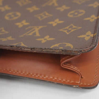 Louis Vuitton Monogram Porte-Document Bandouliere Bag M53338 Brown 2-Way