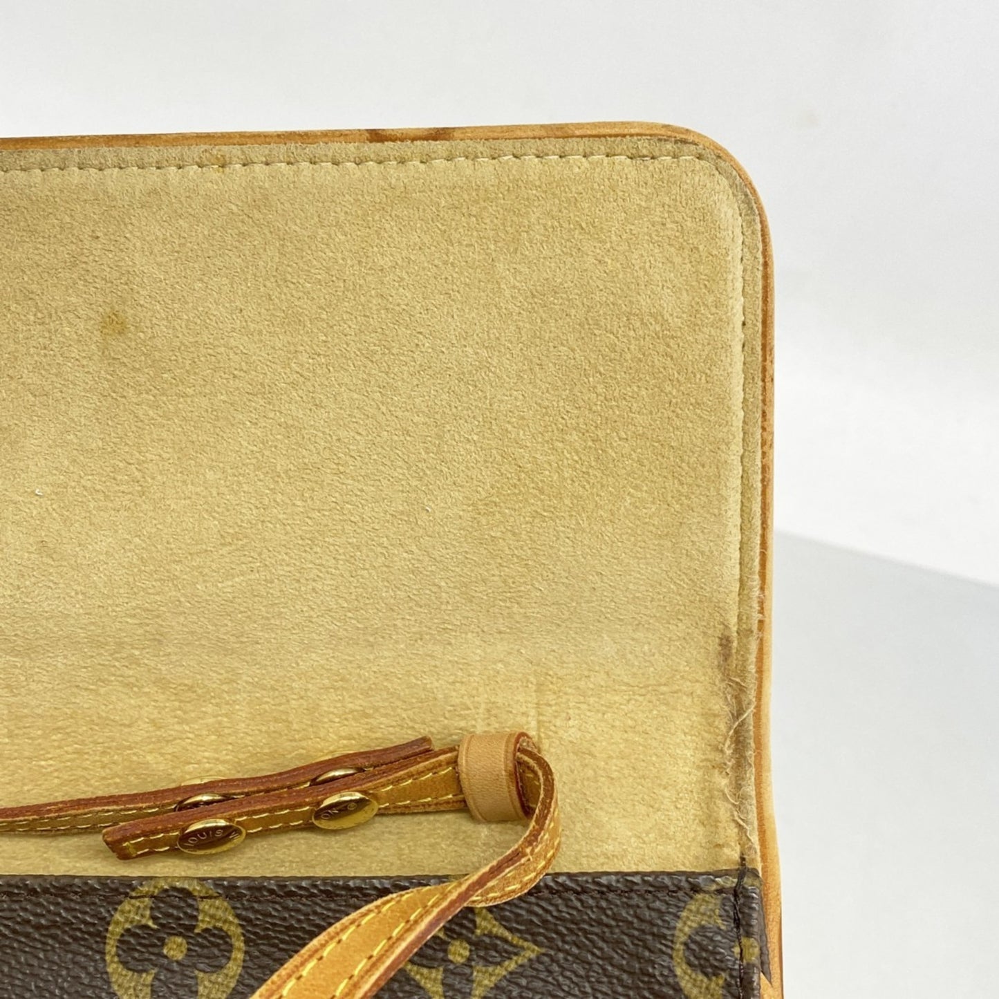 Louis Vuitton Monogram Pochette Twin Gm Shoulder Bag M51852 Brown