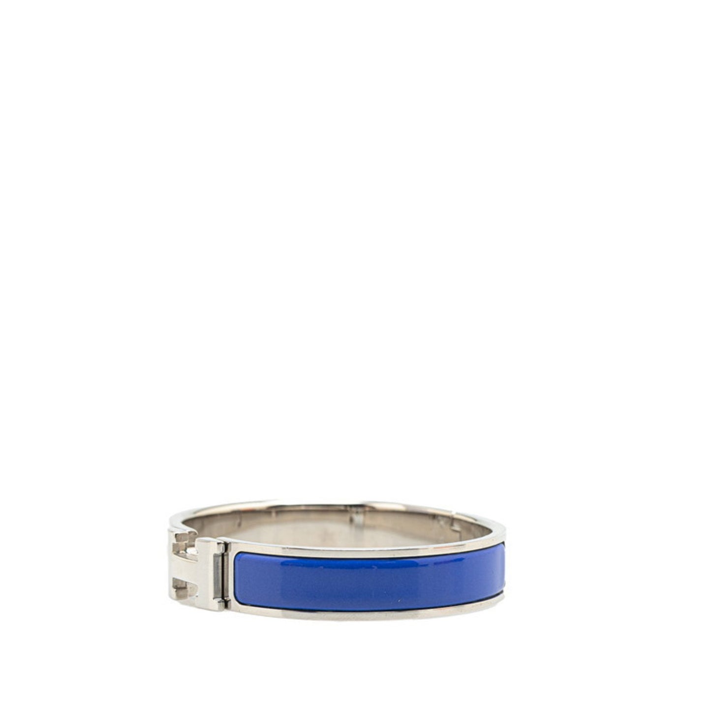 Hermes Click H Pm Bracelet In Silver