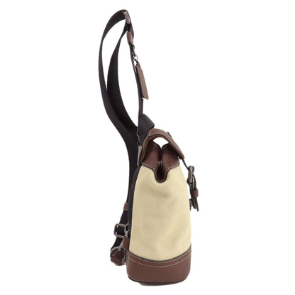 Coach Ch074 Padson Small Body Bag Canvas Leather