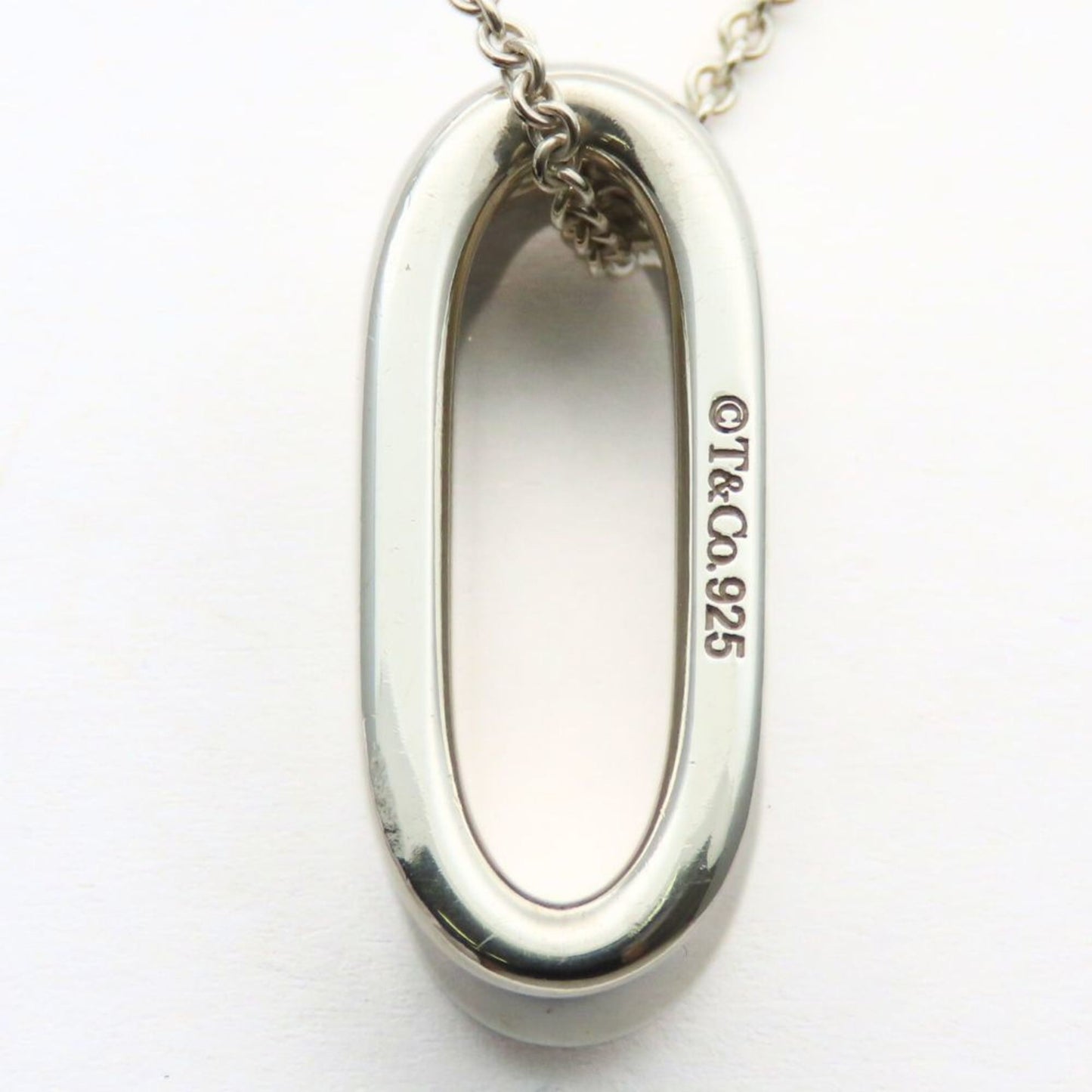 Tiffany & Co. 1837 Narrow Oval Loop Necklace
