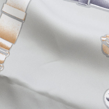 Hermes Herms Carr 90 Le Tresor De Medor Silk Scarf For Women