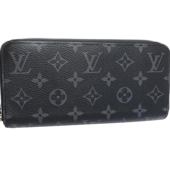 Louis Vuitton Louis Vuitton Long Wallet M11611 Zippy Horizontal Monogram Eclipse Noir 181288