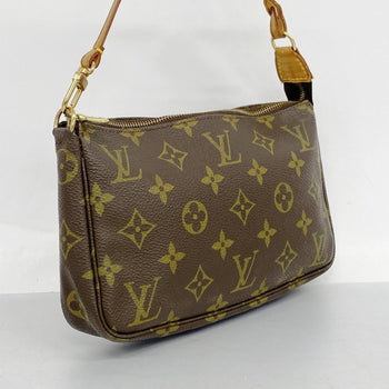 Louis Vuitton Monogram Pochette Accessoires M51980 Brown