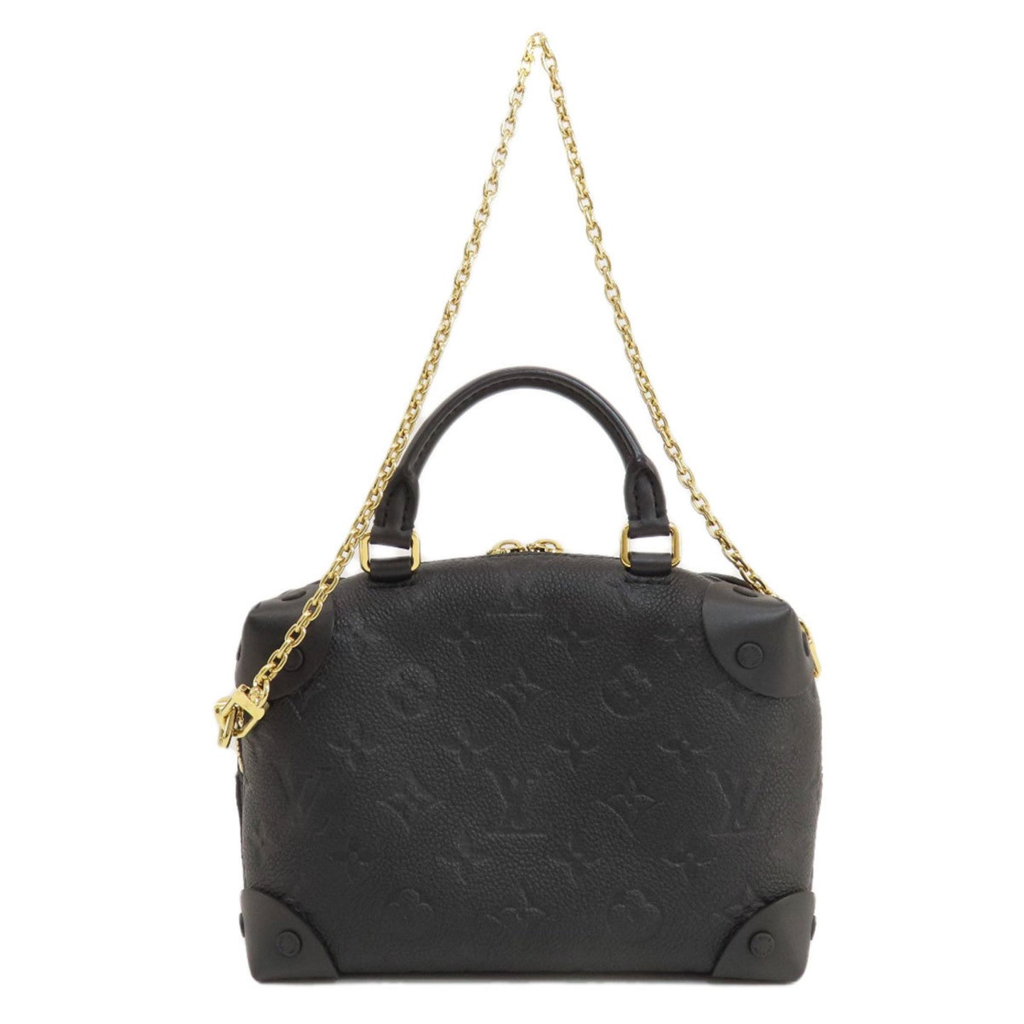 Louis Vuitton M45393 Petite Malle Souple Shoulder Bag Monogram Empreinte