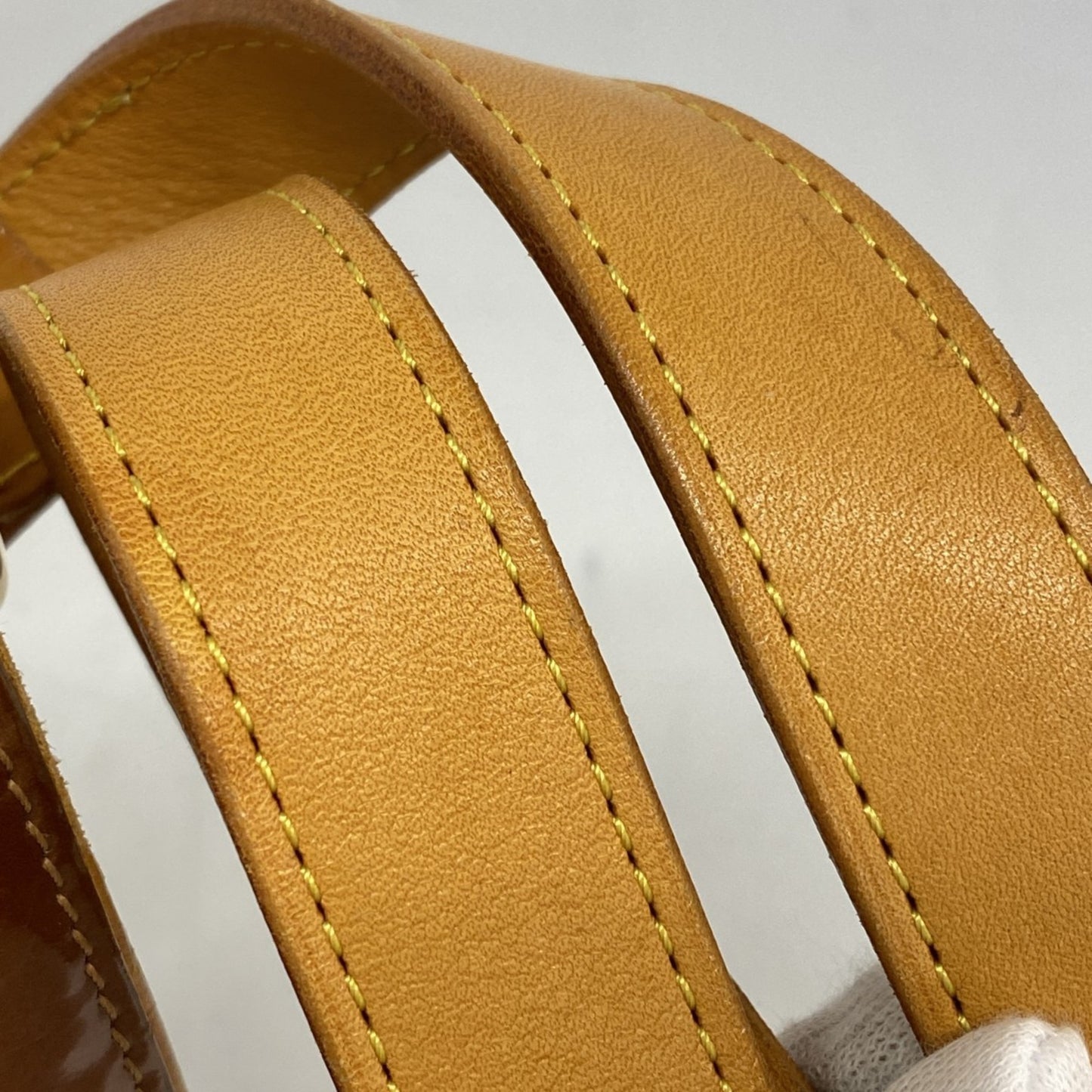 Louis Vuitton Vernis Christie Gm Shoulder Bag M91107 Bronze