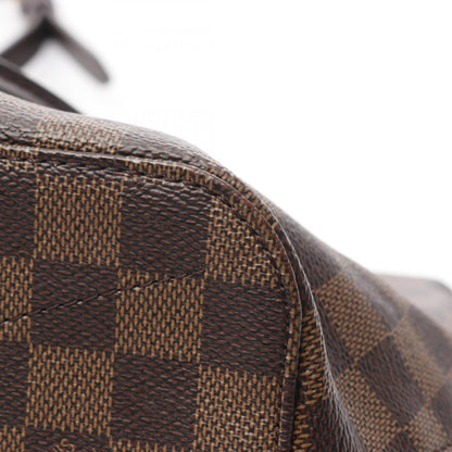 Louis Vuitton Siena Pm Damier Ebene Handbag Coated Canvas Leather