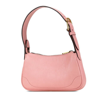 Gucci Gg Marmont Aphrodite Shoulder Bag 739076 Pink Leather