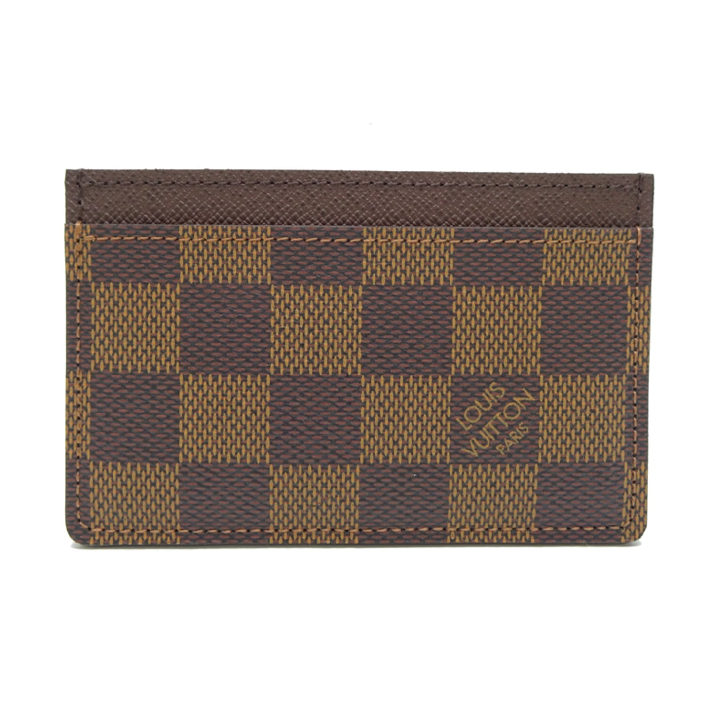 Canvas Louis Vuitton Card Case Damier