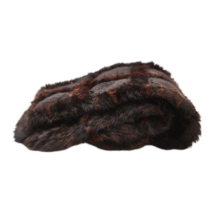 Fendi Scarf Brown Fur