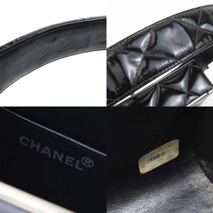 Chanel Handbag Leather Black