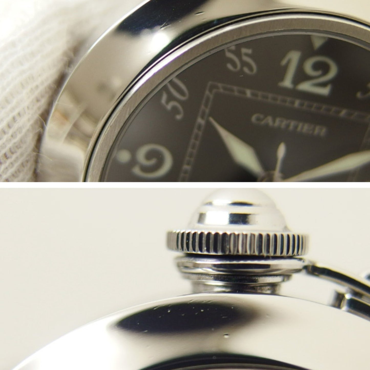 Cartier Pasha C 35Mm Black Dial Ss 20180320