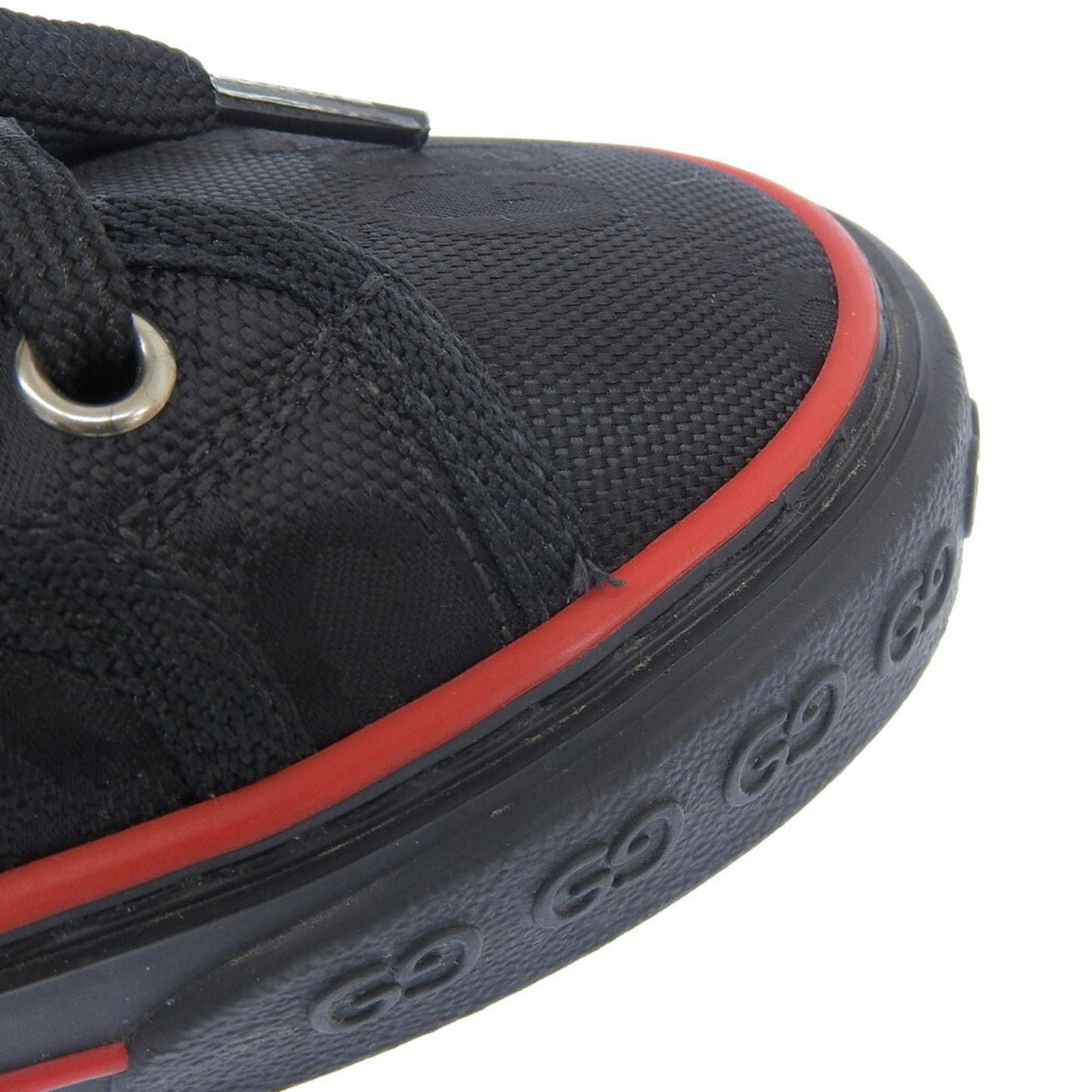 Gucci Shelly Line Gg Canvas Tennis 1977 Off The Grid Shoes Black 6 629242 H9H70 1072