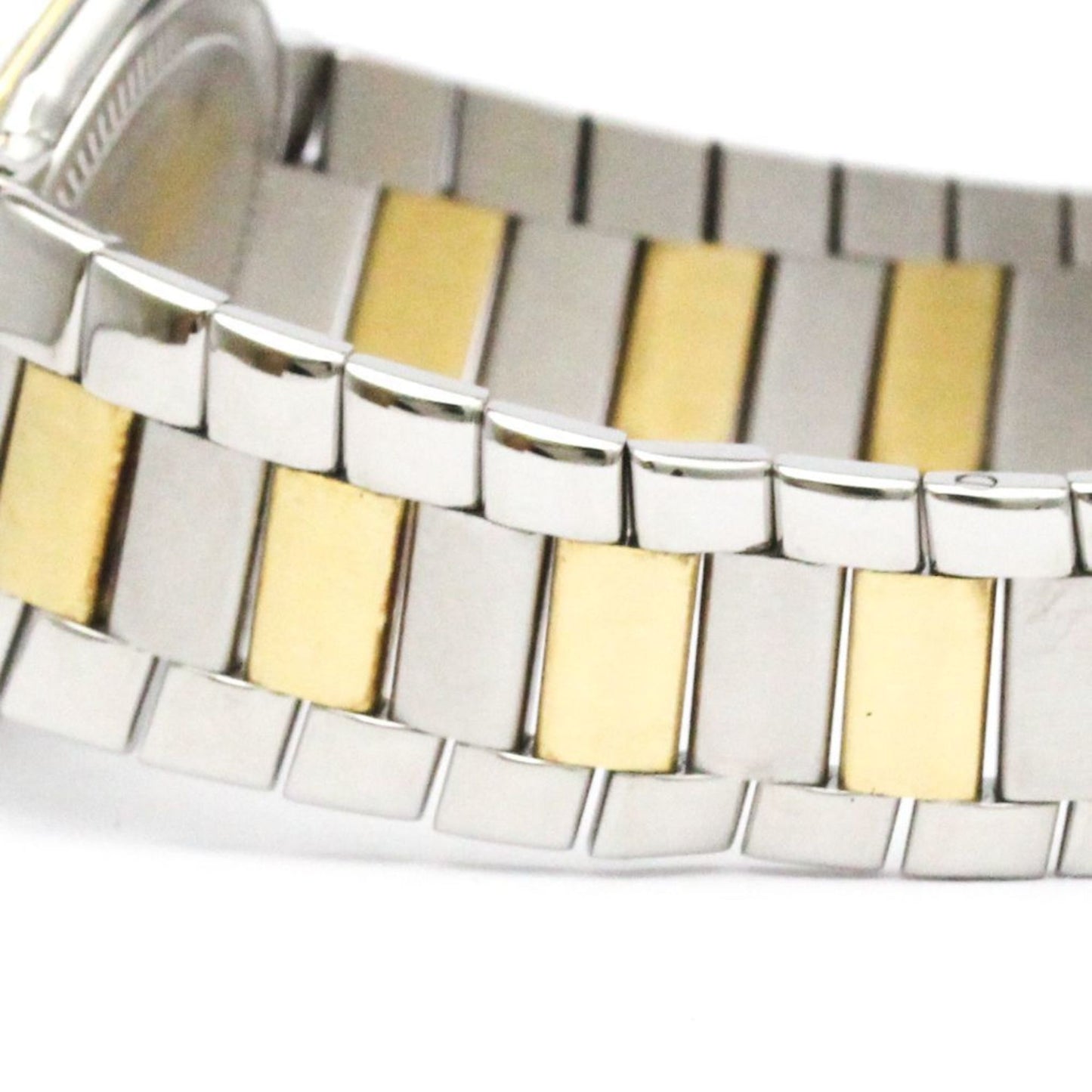 Baume & Mercier Riviera Diamond 18K Gold Steel Watch 5131.3 Polished