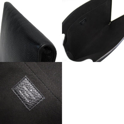 Louis Vuitton Clutch Bag Pochette Jour Gm Nm Leather Noir