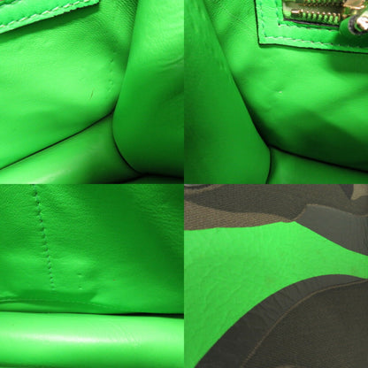 Valentino Garavani Glam Rock Camouflage Shoulder Bag In Canvas And Leather