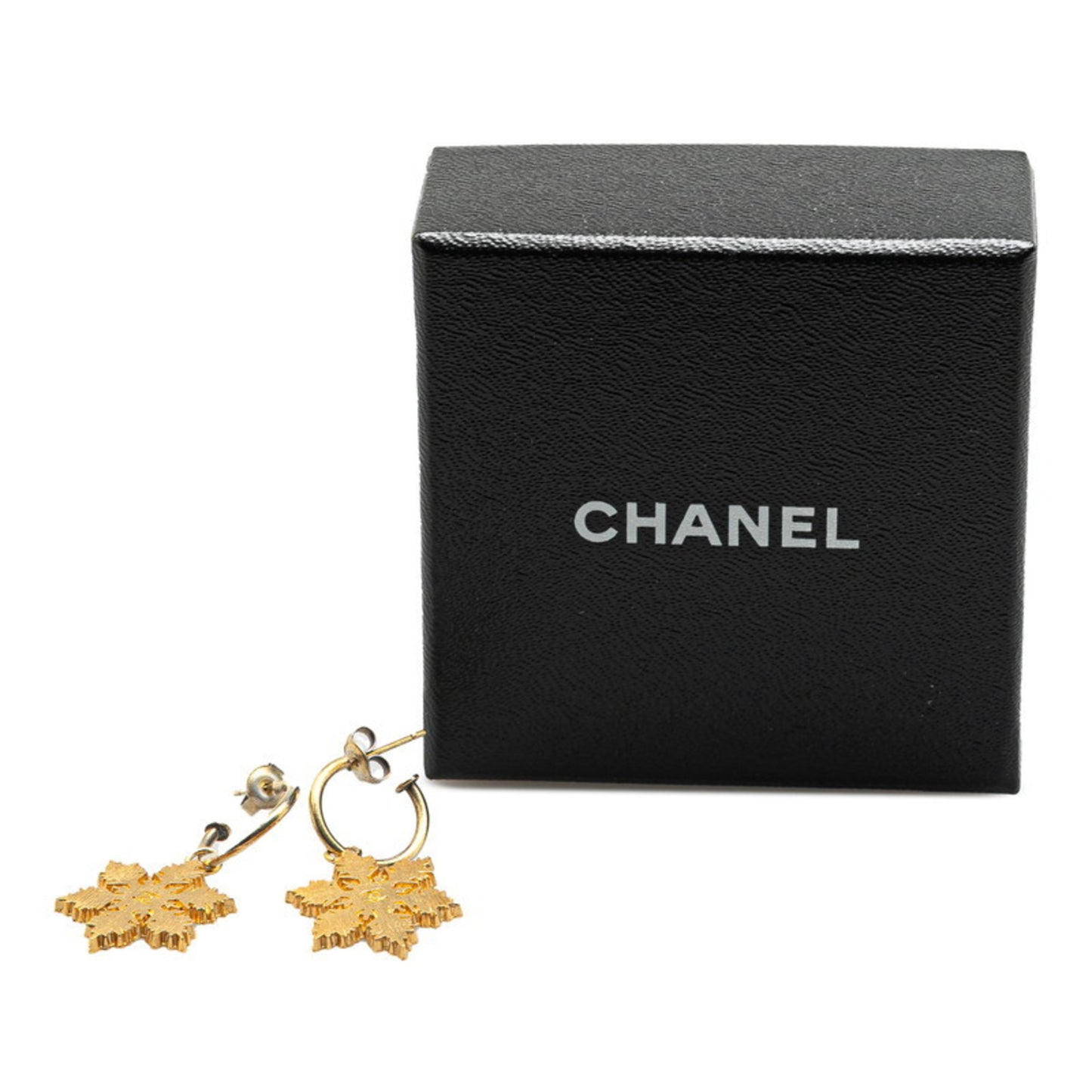 Chanel Snowflake Earrings