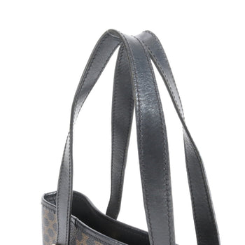 Celine Macadam Leather Tote Bag Shoulder Black