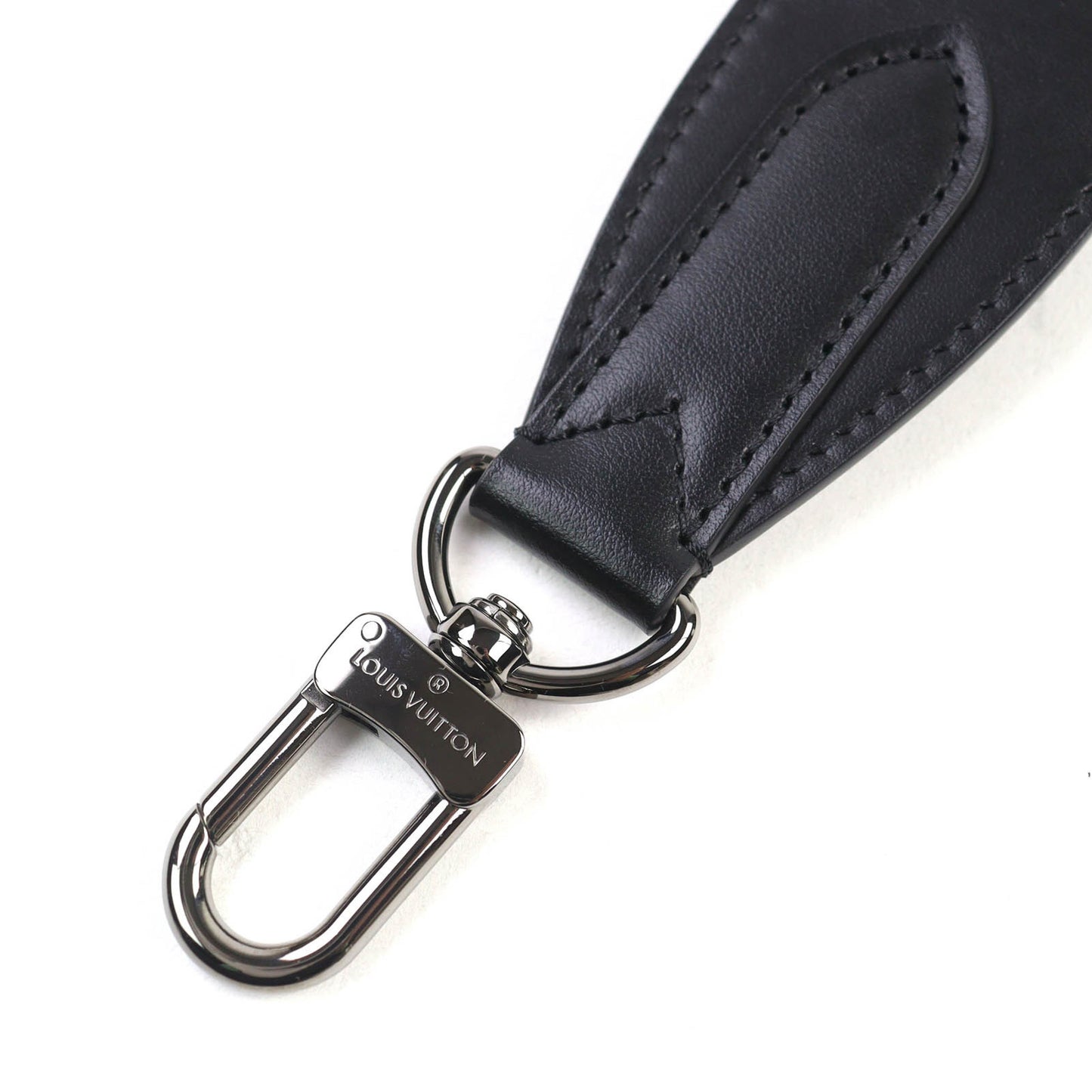 Louis Vuitton J02496 Canvas And Leather Logo Shoulder Strap