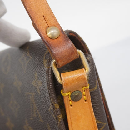 Louis Vuitton Monogram Mini Cartouchiere Shoulder Bag M51254 Brown
