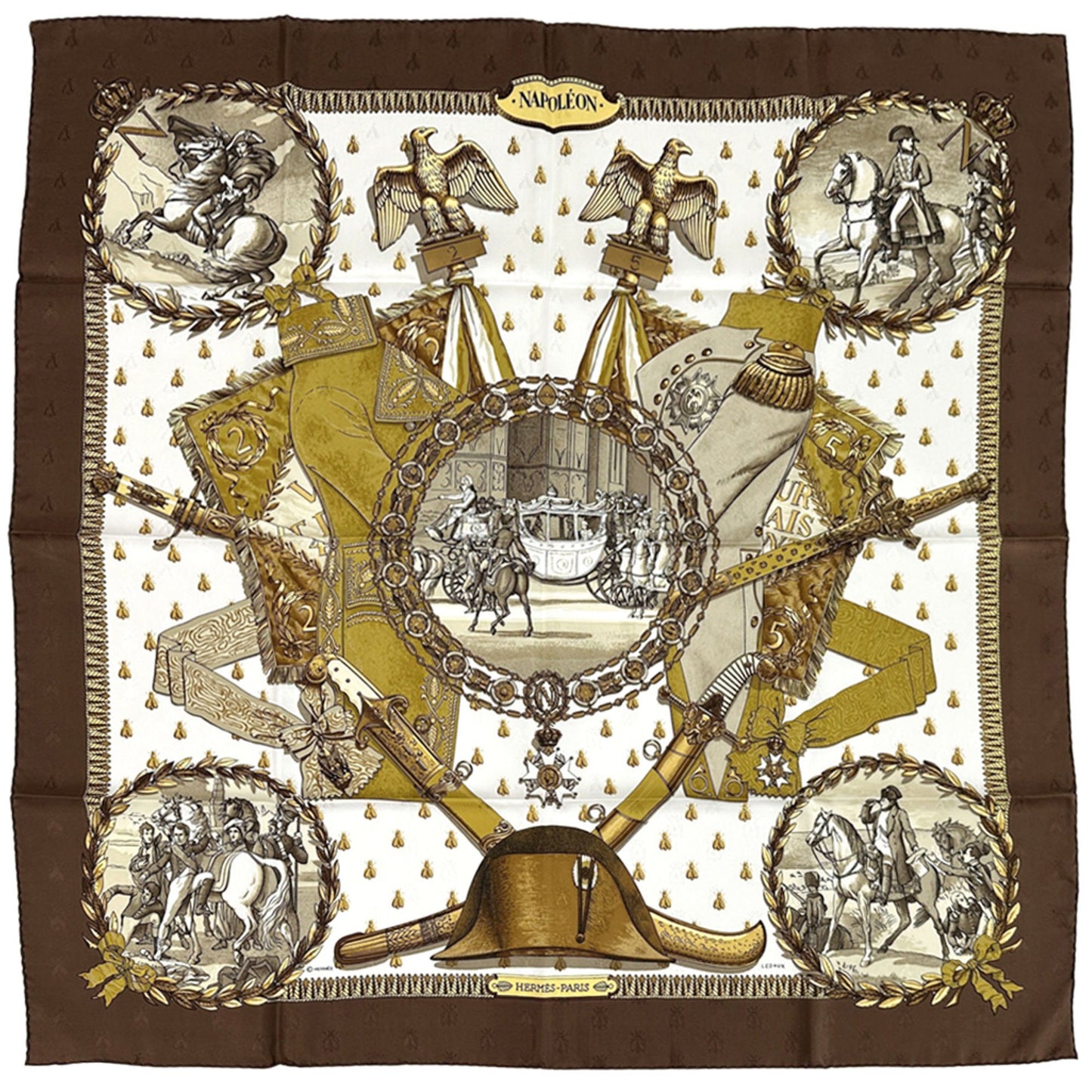 Hermes Herms Napoleon Scarf/Muffler