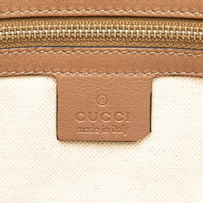 Gucci Interlocking G Crossbody Shoulder Bag 268244 Brown Leather