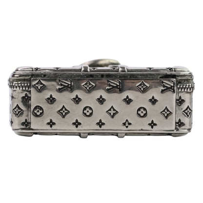 Louis Vuitton The Sirius Travel Monogram Bag Charm Key Ring M62717 Silver Color