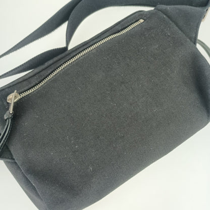 Yves Saint Laurent Saint Laurent Paris Saint Laurent Paris Waist Bag City Belt 505973 Black Canvas
