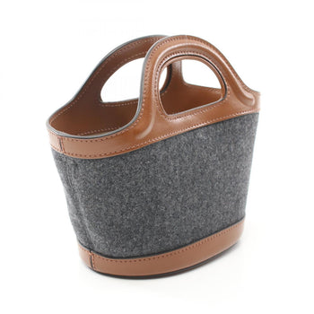 Marni Wool And Leather Handbag For Women