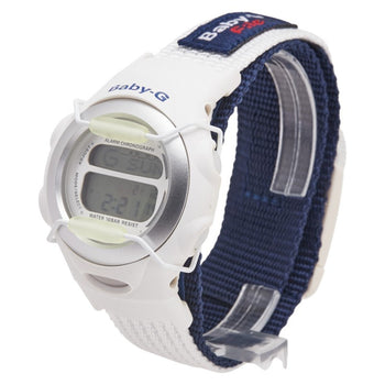 Casio Lovers Collection Baby-G Watch Bg-097 Quartz White Dial Nylon