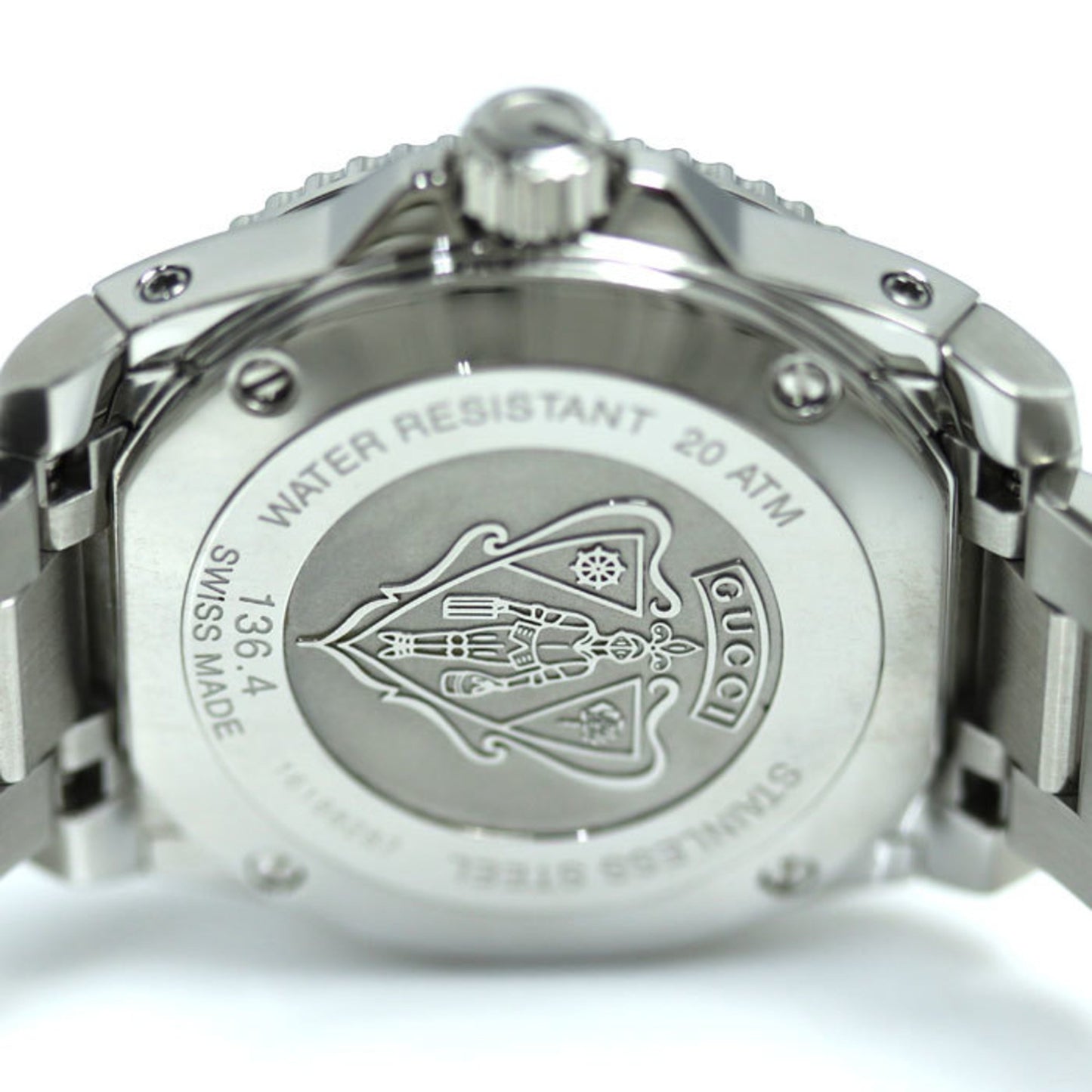 Gucci Dive Watch Battery Operated Ya136403/136.4