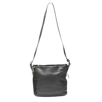 Coach Coach Shoulder Bag Crossbody Leather 1415 Black
