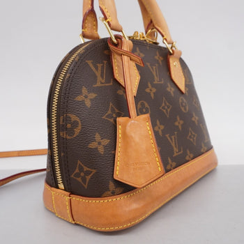 Louis Vuitton Monogram Alma Bb Handbag M53152 Brown 2-Way Bag