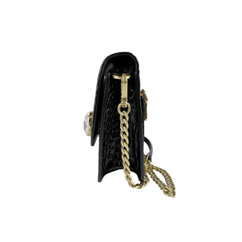 Miu Miu Miu Shoulder Bag In Embossed Leather