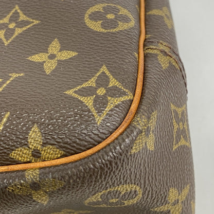 Louis Vuitton Monogram Deauville Handbag M47270 Brown