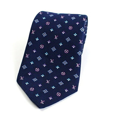 Louis Vuitton Silk Tie Cravate Monogram M76609 Louis Vuitton