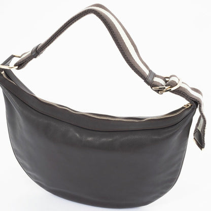 Gucci Leather Round Shoulder Bag 00141810 Dark Brown