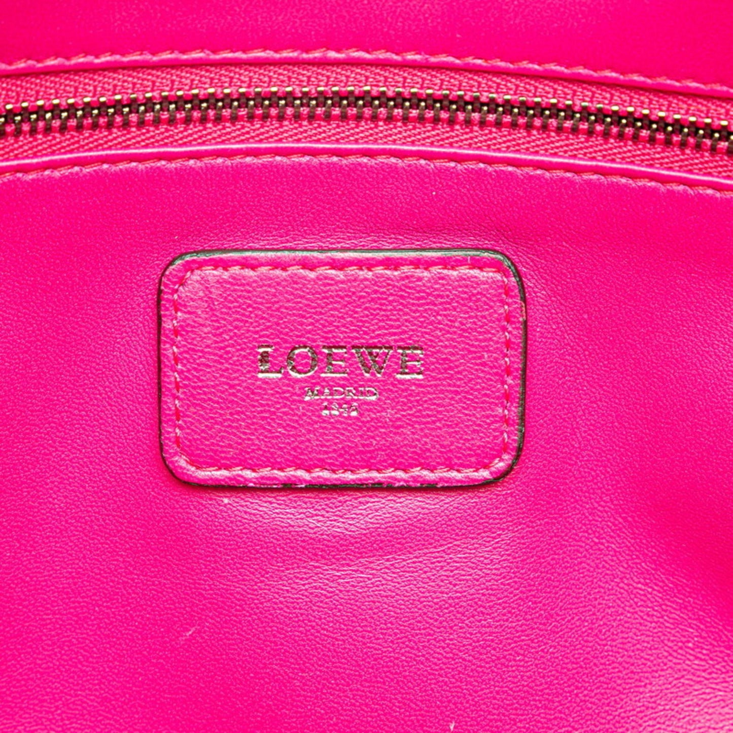 Loewe Anagram Logo Amazona 28 Handbag In Pink