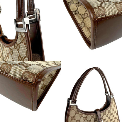 Gucci Jackie Shoulder Bag In Gg Canvas And Leather