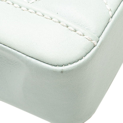 Chanel Coco Mark Wild Stitch Handbag In Light Blue Lambskin